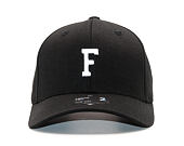Kšiltovka State of WOW ALPHABET - Foxtrot Baseball Cap Crown 2 Black/White Strapback