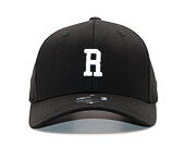 Kšiltovka State of WOW ALPHABET - Romeo Baseball Cap Crown 2 Black/White Strapback