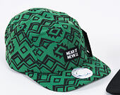 Kšiltovka UPFRONT BAGKAT 5-Panel Green Strapback