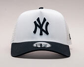 Kšiltovka New Era  League Essential New York Yankees 9FORTY A-FRAME TRUCKER  Optic White / Navy