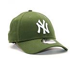 Kšiltovka New Era  League Essential  New York Yankees 9FORTY Strapback Radiant Blue / Optic White