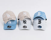 Kšiltovka New Era Engineered Fit New York Yankees 9FORTY Strapback Stone / Optic White