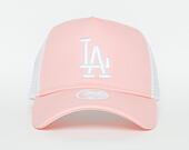 Dámská Kšiltovka New Era  Wmns League Essential Trkr Losdo  9FORTY A-FRAME TRUCKER  Pink / Optic Whi
