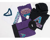 Bunda New Era Coast 2 Coast Track Jacket Arizona Diamondbacks Black/Purple