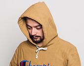 Mikina S Kapucí Champion Classic Logo Hooded Sweatshirt Brown