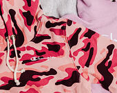 Dámská Mikina S Kapucí Champion Classic Mini Logo Embroidered Pink Camo
