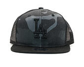 Dětská Kšiltovka New Era Trucker Washed Camo Los Angeles Dodgers 9FIFTY Youth Marine Navy Camo Snapb
