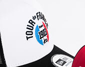 Kšiltovka New Era A Frame Trucker Tour De France Historic 9FORTY White Snapback