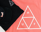 Mikina HUF Essentials Triple Triangle Hoodie Black