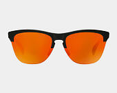 Sluneční Brýle Oakley Frogskins Lite Matte Black/Prizm Ruby OO9374-0463