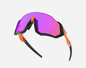 Sluneční Brýle Oakley Flight Jacket Matte Black/Neon Orange Prizm Trail OO9401-0437