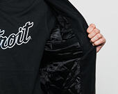 Bunda New Era Post Gradual Pack Varsity Jacket Detroit Tigers Black/White