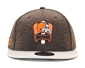 Kšiltovka New Era On Field 18 Cleveland Browns 9FIFTY Official Team Colors Snapback