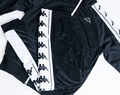 Mikina Kappa Banda 10 Ahran Black/White
