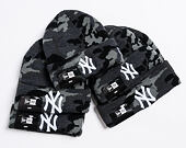Dětský Kulich New Era Essential Camo Knit New York Yankees Infant Marine Navy Camo/White