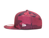 Kšiltovka New Era 59FIFTY Essential Camo New York Yankees Maroon Camo/White