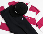 Triko Champion Long Sleeve Polo T-Shirt Red/White