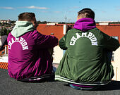 Bunda Champion Bomber Jacket Purple/White