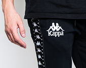 Tepláky Kappa Authentic Amsag Black/White