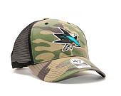 Kšiltovka 47 Brand San Jose Sharks Camo Branson MVP Snapback