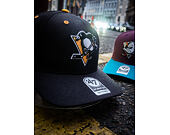 Kšiltovka 47 Brand Pittsburgh Penguins Audible MVP DP Black Strapback