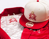 Bunda New Era Cincinnati Reds 1990 Ws Winners Varsity Jacket Scarlet