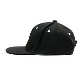 Kšiltovka Kappa Authentic Bzadem Black/White Snapback