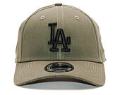 Kšiltovka New Era 9FORTY Los Angeles Dodgers Essential New Olive/Black Strapback