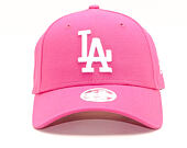 Dámská Kšiltovka New Era 9FORTY Los Angeles Dodgers Essential Pink/White Strapback