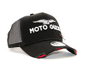 Kšiltovka New Era 9FORTY A-Frame Trucker Motto Guzzi Piaggio Worn Black Snapback