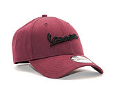 Kšiltovka New Era 9FORTY Vespa Piaggio Essential Maroon Strapback