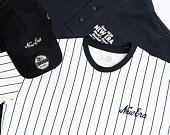 Triko New Era Heritage Script Jersey Navy