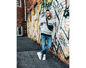 Mikina New Era New York State Hoody Light Grey Heather