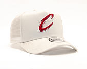 Kšiltovka New Era 9FORTY A-Frame Trucker Cleveland Cavaliers Essential Light Gray/Red
