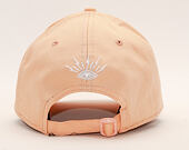 Kšiltovka New Era 9FORTY Script Peach/White
