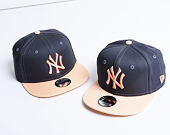 Dětská Kšiltovka New Era 9FIFTY New York Yankees Essential Grey Heather/Peach Youth