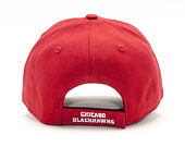 Kšiltovka 47 Brand Chicago Blackhawks MVP Red Strapback