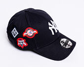 Kšiltovka New Era 9FORTY New York Yankees Cooperstown Patched Navy