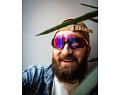 Brýle Oakley Flight Jacket Matte Steel/Prizm Trail Torch