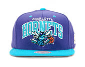 Kšiltovka Mitchell & Ness Charlotte Hornets HWC Team Arch Snapback