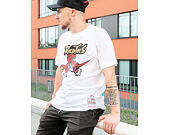 Triko Mitchell & Ness Toronto Raptors Gold Dribble White