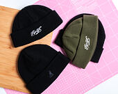 Kulich Kangol  Vintage Script Logo Beanie Winter Moss Green