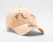 Kšiltovka New Era 9FORTY Hard Bootleg Orange Tie Dye Strapback