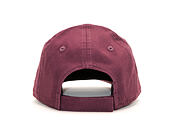 Dětská Kšiltovka New Era 9FORTY Script Toddler Maroon / White Strapback