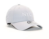 Kšiltovka New Era 9FORTY NYC Seasonal Grey / Optic White Strapback