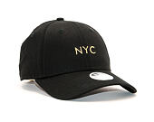 Dámská Kšiltovka New Era 9FORTY Womens NYC Black Strapback