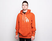 Mikina New Era Vintage Big Logo Hoody Los Angeles Dodgers Cooperstown Rust