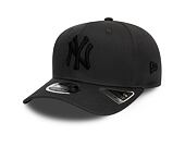 Kšiltovka New Era 9FIFTY New York Yankees Stretch Snap Tonal Grey Heather/Black
