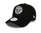 Kšiltovka New Era FORTY A-Frame Chicago Bulls Felt Patch Trucker OTC/Off White