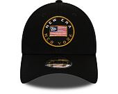 Kšiltovka New Era 9FORTY Flagged Black